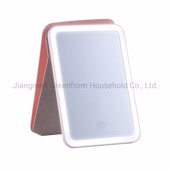 Flat Pack Touch Switch LED Table Mirror