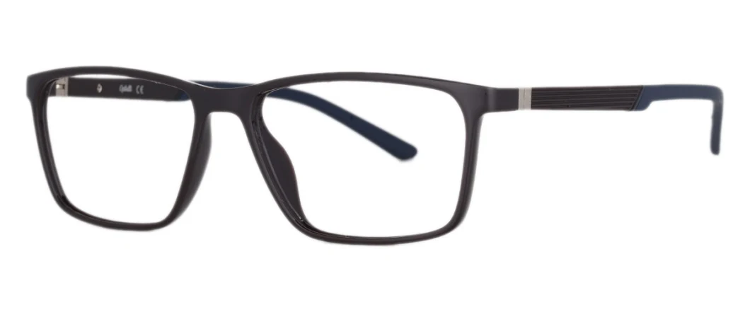 Classic Metal Half Frame Optical Eyeglasses Design Simple